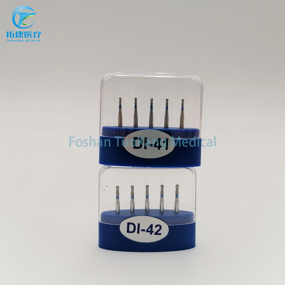 Dentist Use Material Dental Diamond Burs 5PCS/ Pack Di Series