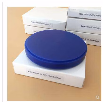 ホット販売歯科 CAD カムフライス鋳造ワックスブランク彫刻 98*10